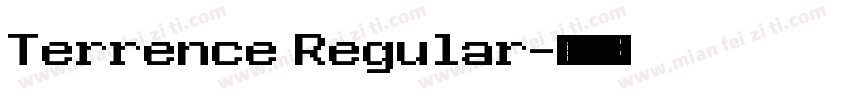 Terrence Regular字体转换